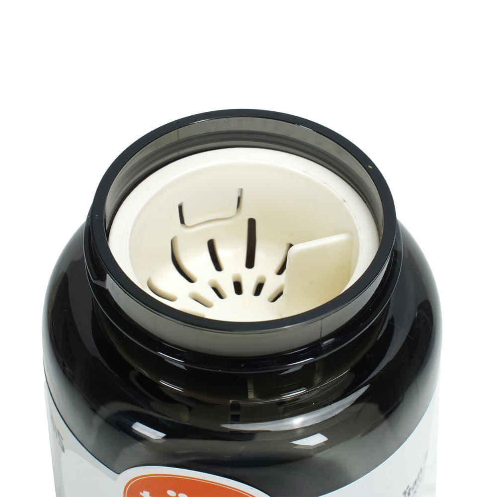กระบอกน้ำพลาสติก HOMEPRO TRITAN CLEARGO 0.42 ลิตร สีดำ