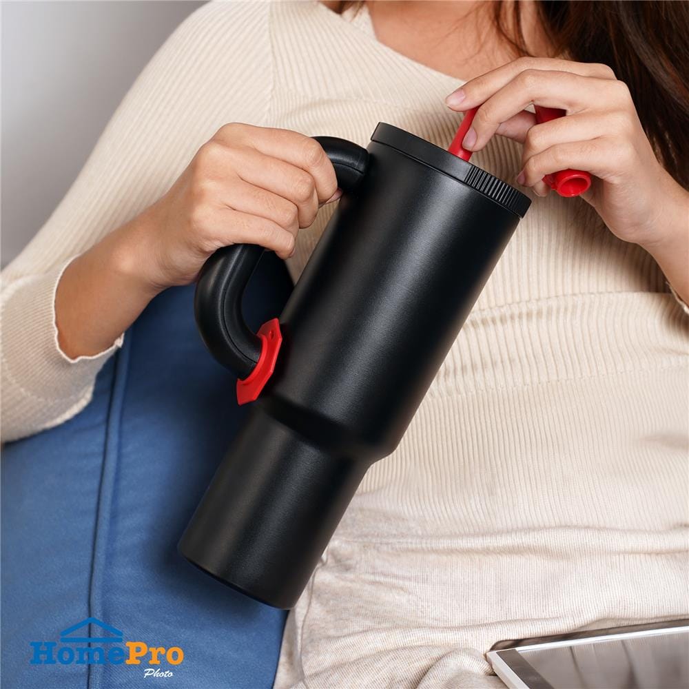 กระติกสุญญากาศ HOMEPRO JUMBOJOY สีดำ 1.2 ลิตร