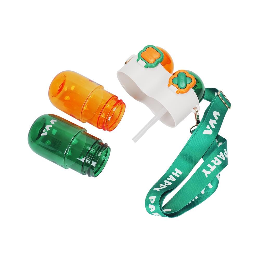 กระบอกน้ำพลาสติก HOMEPRO TRITAN POPJOY 0.8 ลิตร สีเขียว