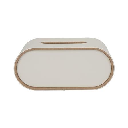 กล่องทิชชู่ PU HOMEPRO COZY OVAL สีขาว_2
