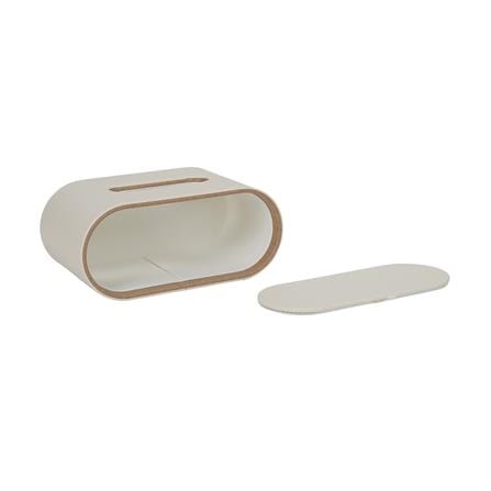 กล่องทิชชู่ PU HOMEPRO COZY OVAL สีขาว_3