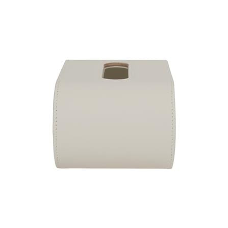 กล่องทิชชู่ PU HOMEPRO COZY OVAL สีขาว_4