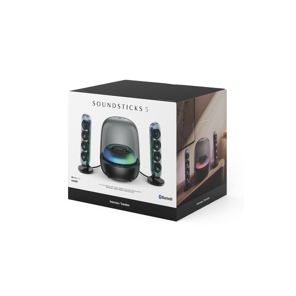 ลำโพงบลูทูธ HARMAN KARDON SOUNDSTICKS 5 สีดำ