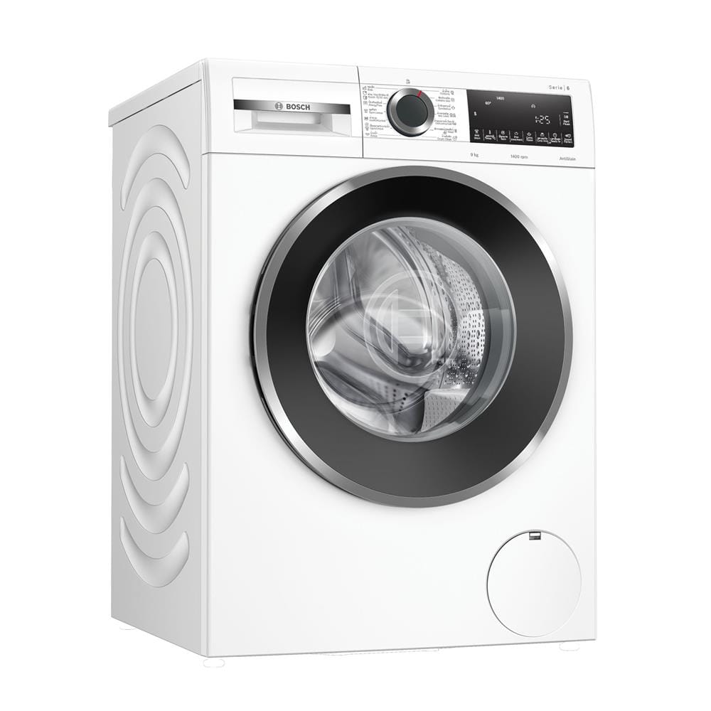 เครื่องซักผ้าฝาหน้า BOSCH WGG444E2TH 9 กก. 1400 RPM อินเวอร์เตอร์ สีขาว