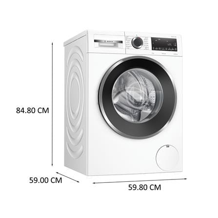 เครื่องซักผ้าฝาหน้า BOSCH WGG444E2TH 9 กก. 1400 RPM อินเวอร์เตอร์ สีขาว_5