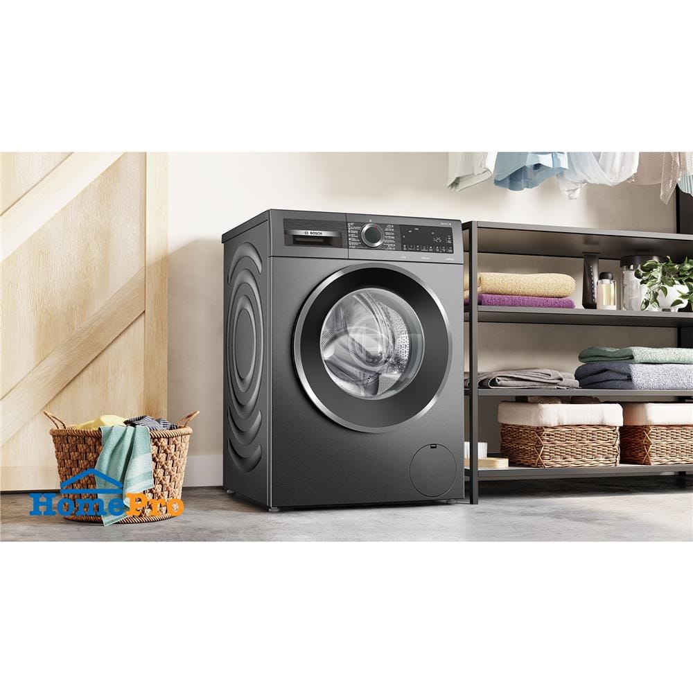 เครื่องซักผ้าฝาหน้า BOSCH WGG444E1TH 9 กก. 1400 RPM อินเวอร์เตอร์ สีเทา