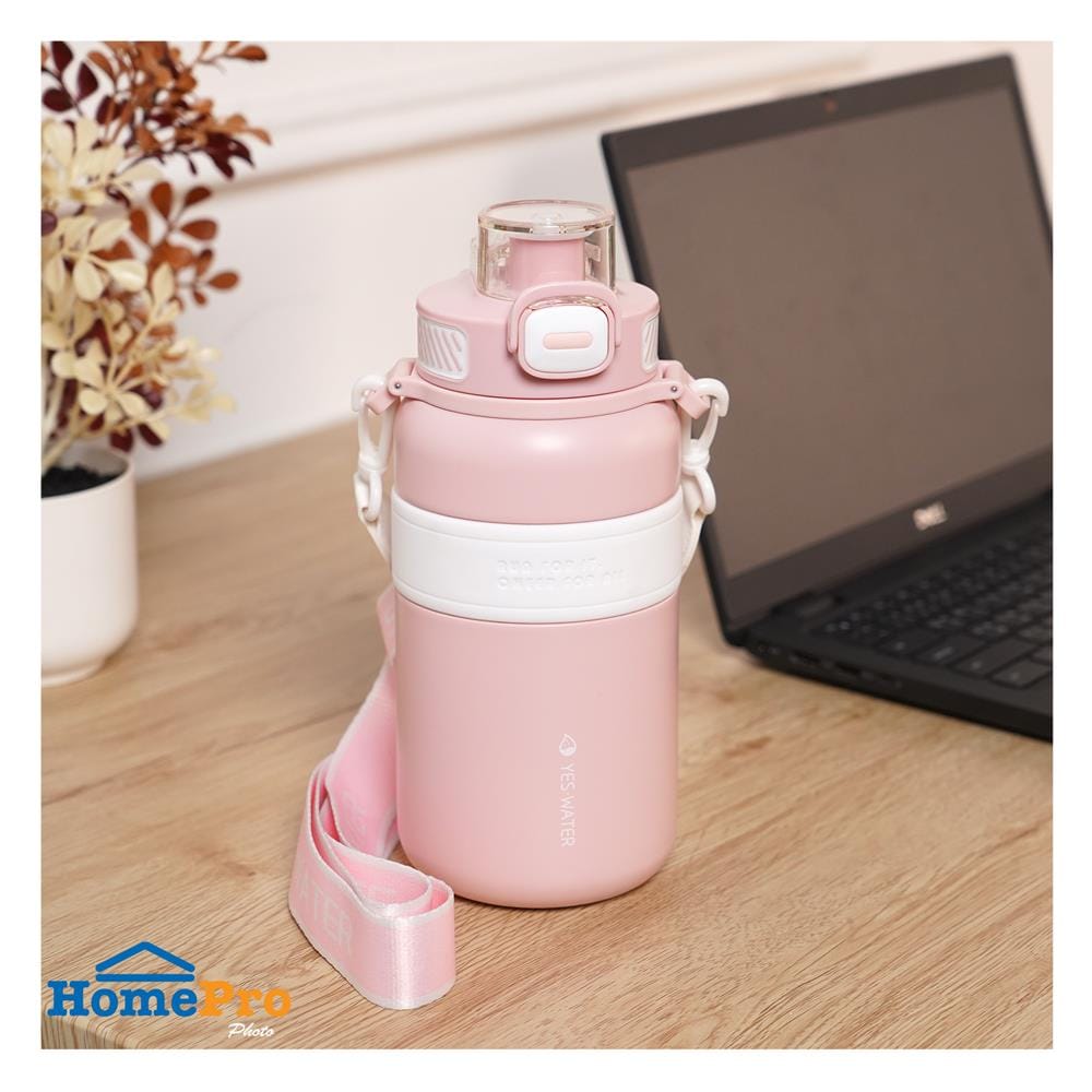 กระติกสุญญากาศ HOMEPRO CARRY 1 ลิตร สีชมพู