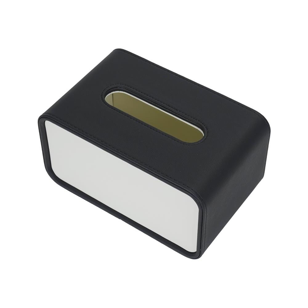 กล่องทิชชู่ PU HOMEPRO COZY SQUARE สีดำ