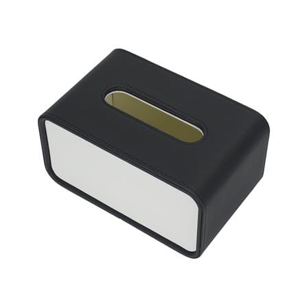 กล่องทิชชู่ PU HOMEPRO COZY SQUARE สีดำ_3