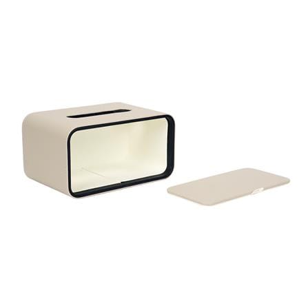 กล่องทิชชู่ PU HOMEPRO COZY SQUARE สีเบจ_3