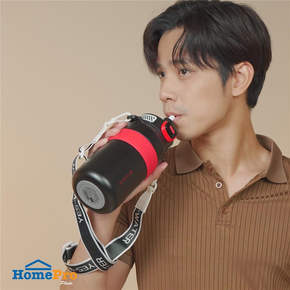 กระติกสุญญากาศ HOMEPRO CARRY 1 ลิตร สีดำ