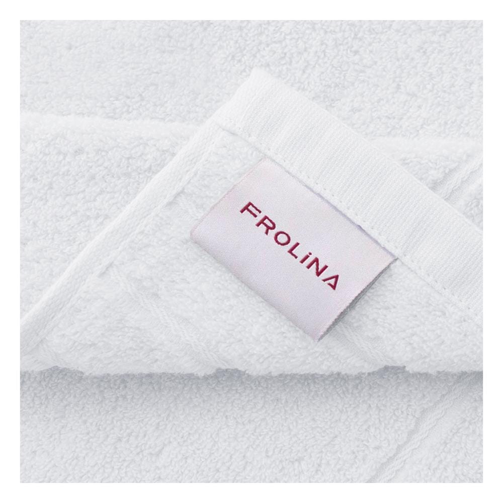 ผ้าขนหนู FROLINA CONDO LAYER 15x30 นิ้ว สี WHITE