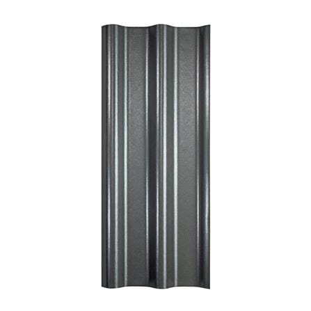 กระเบื้องหลังคา ลอนคู่ เฌอร่า PRIME SERIES 50x120x0.55 ซม. สีนิกเกิล เกรย์_1