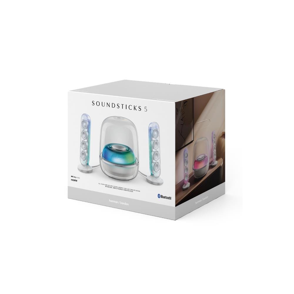 ลำโพงบลูทูธ HARMAN KARDON SOUNDSTICKS 5 สีขาว