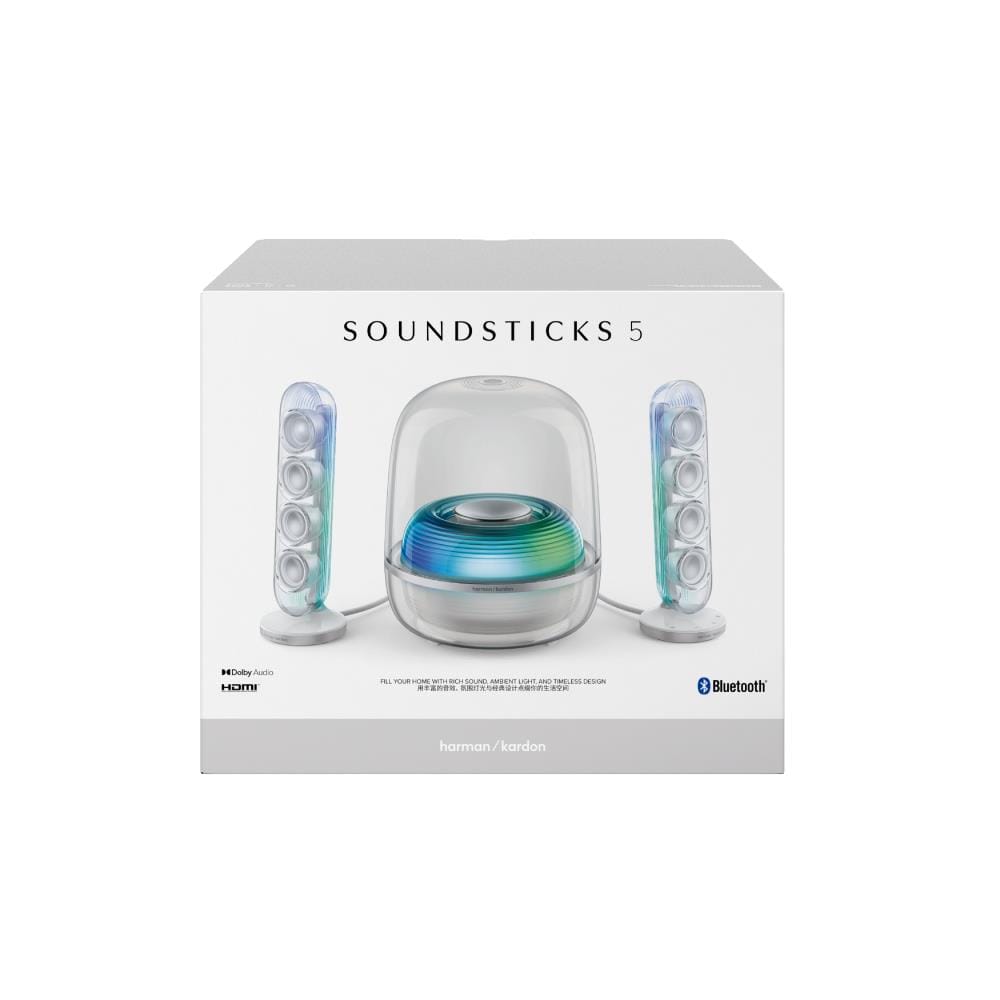 ลำโพงบลูทูธ HARMAN KARDON SOUNDSTICKS 5 สีขาว
