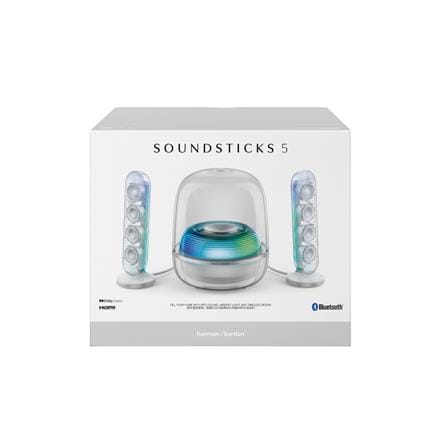ลำโพงบลูทูธ HARMAN KARDON SOUNDSTICKS 5 สีขาว_8