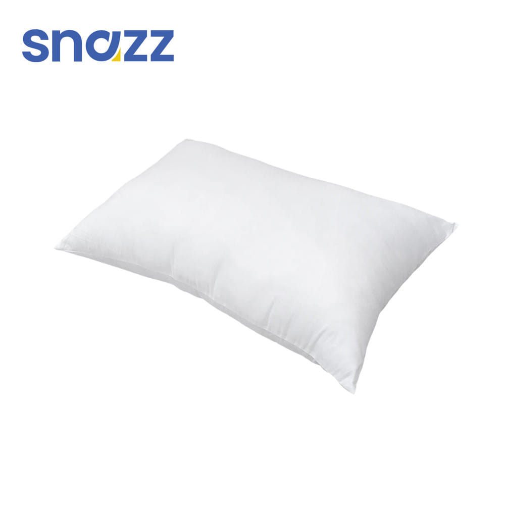 หมอนหนุน ใยสังเคราะห์ SNAZZ EXTRA 23x34 นิ้ว สีขาว_1