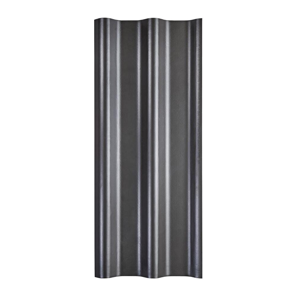 กระเบื้องหลังคา ลอนคู่ เฌอร่า PRIME SERIES 50x120x0.55 ซม. สีชาโคลเกรย์
