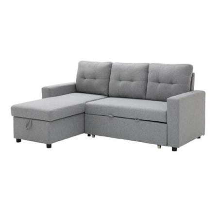 โซฟาเข้ามุม SB FURNITURE YURIN 19224639 สีเทาอ่อน_0