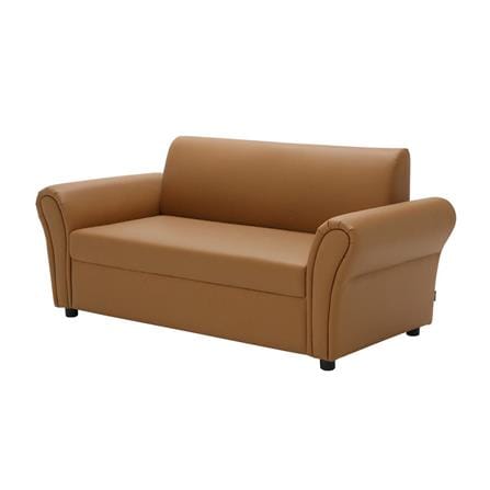 โซฟา 2 ที่นั่ง SB FURNITURE REK 19229206 สีน้ำตาลอ่อน_0