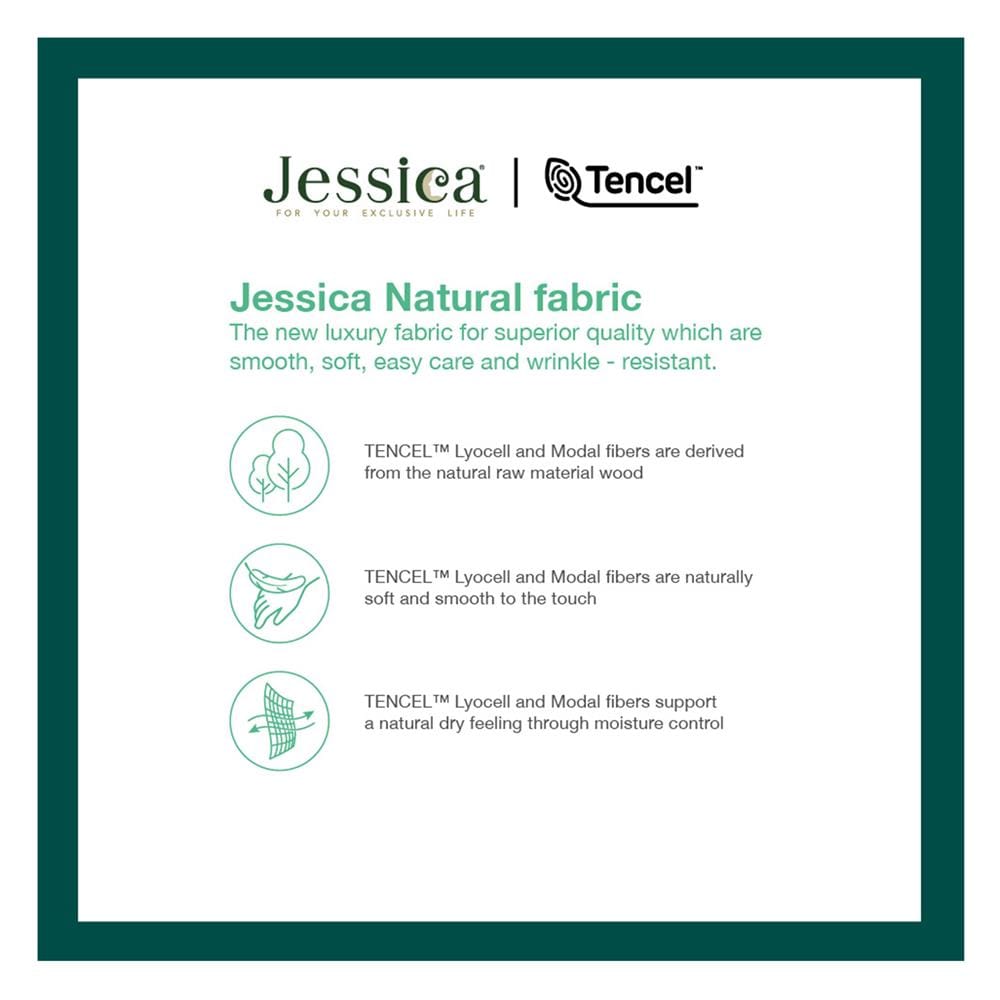 ชุดผ้าปูที่นอน 5 ฟุต (ชุด 6 ชิ้น) JESSICA BAMBI 22105-T027