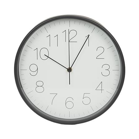 นาฬิกาแขวน SNAZZ EG6911D-YP221 12 นิ้ว สีดำ_0