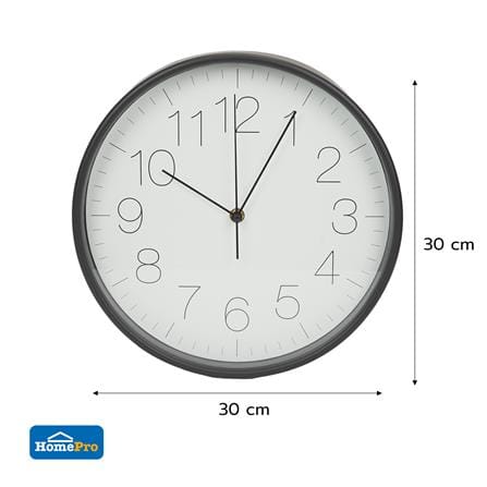 นาฬิกาแขวน SNAZZ EG6911D-YP221 12 นิ้ว สีดำ_5