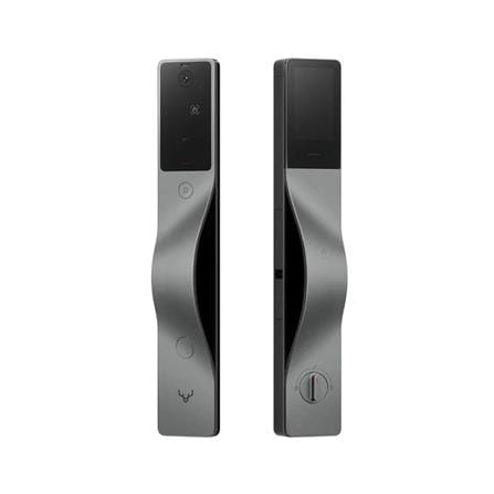 กลอนประตูดิจิตอล LOCKIN V5 MAX สีเงิน (มือจับขวา)_1