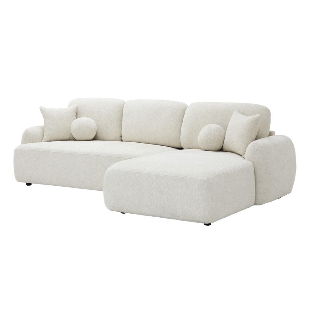 โซฟาเข้ามุมขวา SB FURNITURE CONCY 19240274 สีครีม