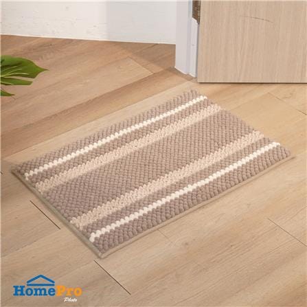 พรม HOME LIVING STYLE BOBBY 45x70 ซม. สีน้ำตาล_5