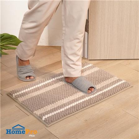 พรม HOME LIVING STYLE BOBBY 45x70 ซม. สีน้ำตาล_6