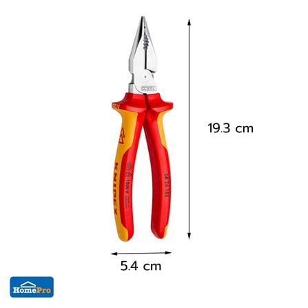 คีมปากแหลม KNIPEX 08 26 185 7 นิ้ว_7