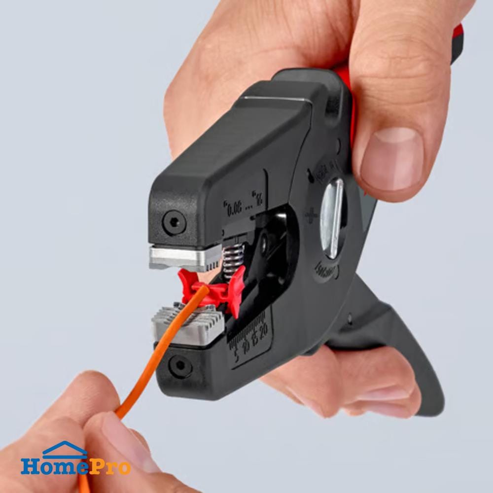 คีมปอกสายไฟ KNIPEX 12 52 195 8 นิ้ว