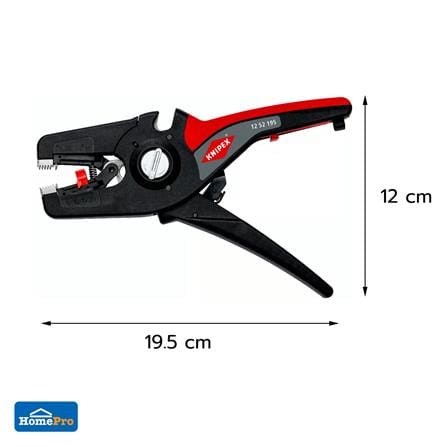 คีมปอกสายไฟ KNIPEX 12 52 195 8 นิ้ว_6