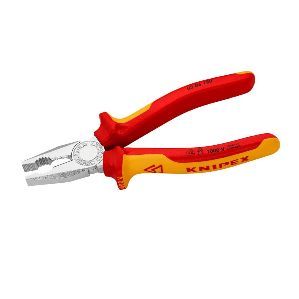 คีมปากจิ้งจก KNIPEX 03 06 180 7 นิ้ว