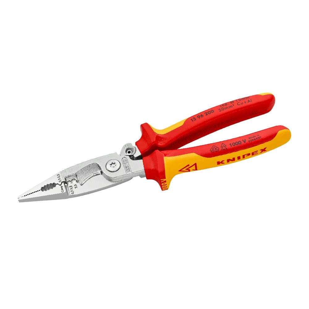 คีมปอกสายไฟ KNIPEX 13 96 200 8 นิ้ว