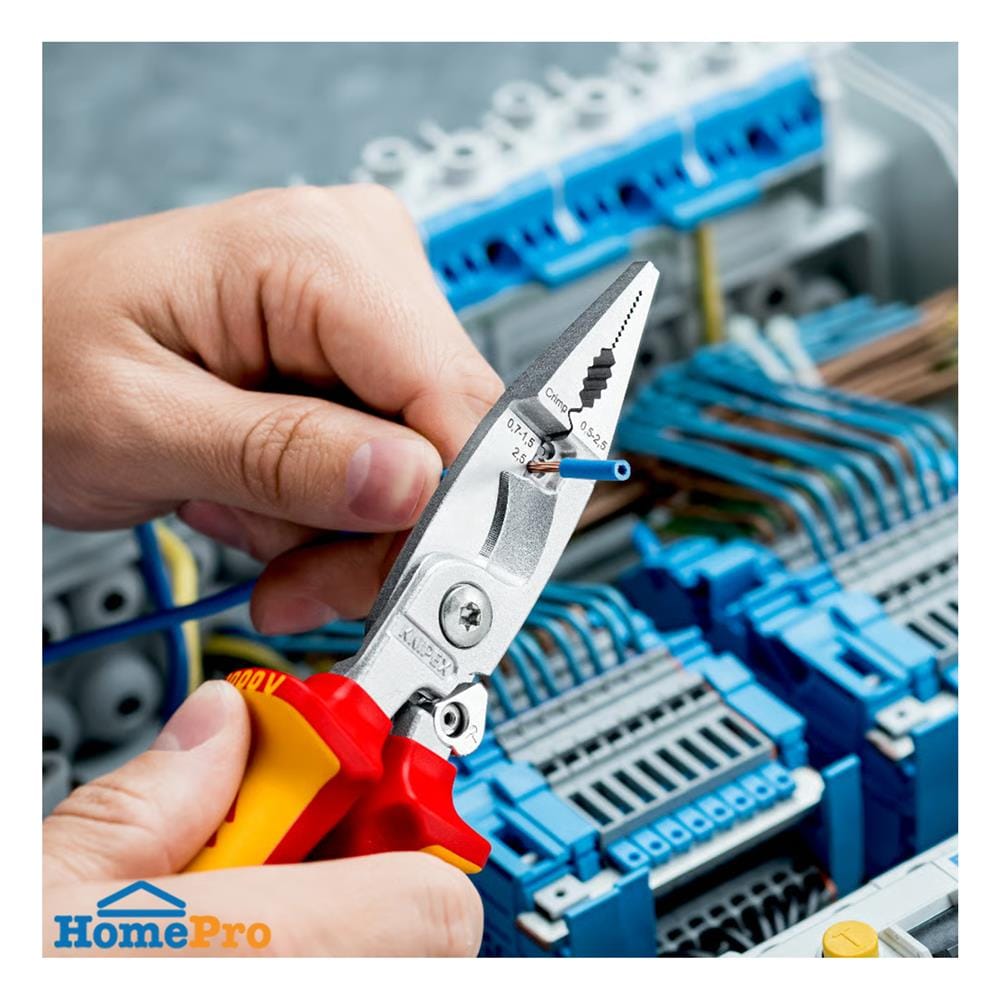 คีมปอกสายไฟ KNIPEX 13 96 200 8 นิ้ว