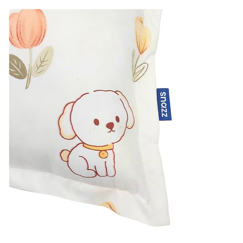 หมอนหนุน ใยสังเคราะห์ SNAZZ TULIP 36x72 ซม. สี ORANGE