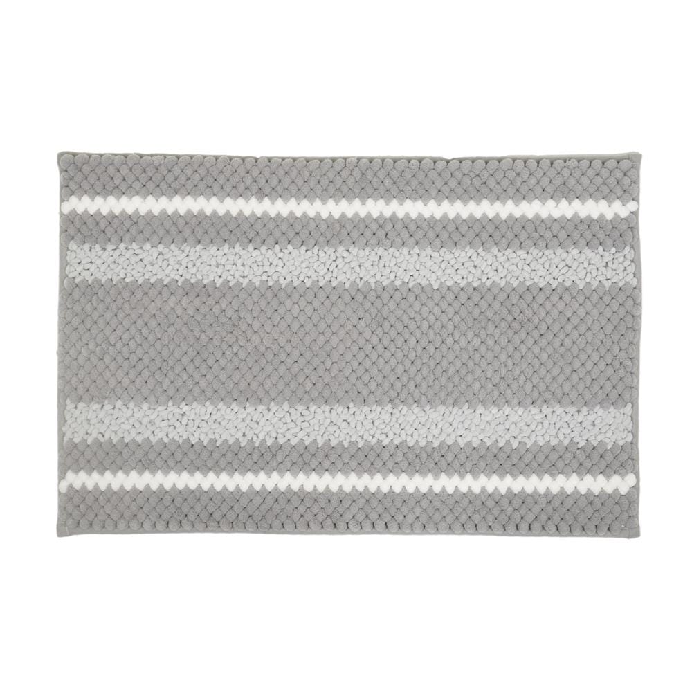 พรม HOME LIVING STYLE BOBBY 45x70 ซม. สีเทา