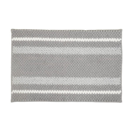 พรม HOME LIVING STYLE BOBBY 45x70 ซม. สีเทา_0
