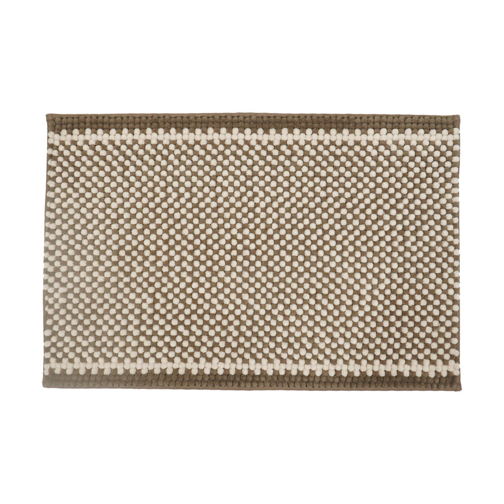 พรม HOME LIVING STYLE CROSSY 45x70 ซม. สีน้ำตาล