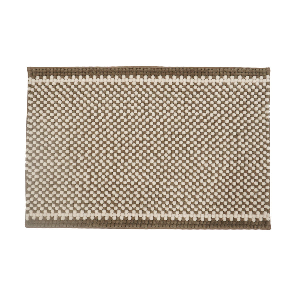 พรม HOME LIVING STYLE CROSSY 45x70 ซม. สีน้ำตาล_0