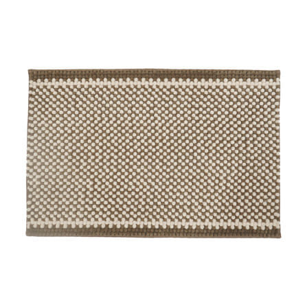 พรม HOME LIVING STYLE CROSSY 45x70 ซม. สีน้ำตาล_0