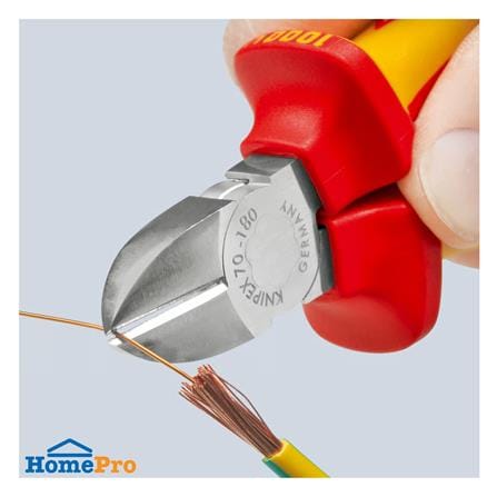 คีมปากเฉียง KNIPEX 70 06 180 7 นิ้ว_1