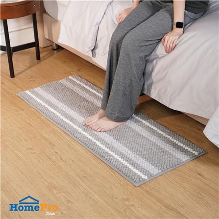 พรม HOME LIVING STYLE BOBBY 45x120 ซม. สีเทา_5