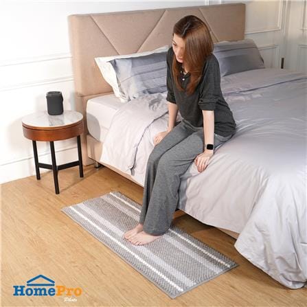 พรม HOME LIVING STYLE BOBBY 45x120 ซม. สีเทา_6