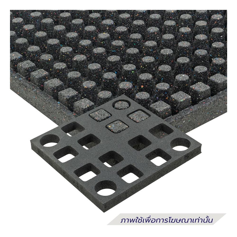 ตัวล็อกแผ่นยาง IRONTEC ARMOR-PLATFORM 60 มม.