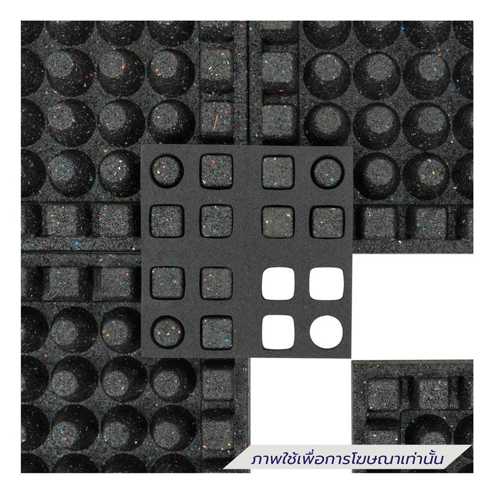 ตัวล็อกแผ่นยาง IRONTEC ARMOR-PLATFORM 60 มม.