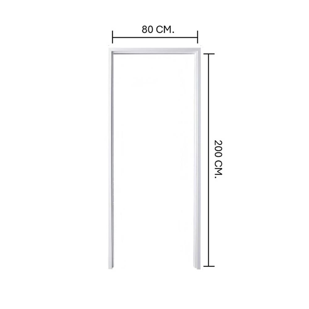 วงกบประตู UPVC AZLE AZ 1 80x200 ซม. สีขาว