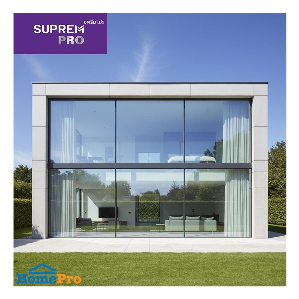 ซิลิโคนอเนกประสงค์ SUPREMPRO 280 มล. สีใส